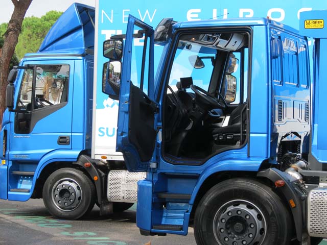 En el interior de la cabina el Eurocargo ofrece más posibilidades tecnológicas.